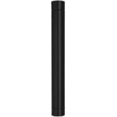 Save Fumisteria Tubo Smaltato Nero Opaco 13cm Lunghezza 100cm