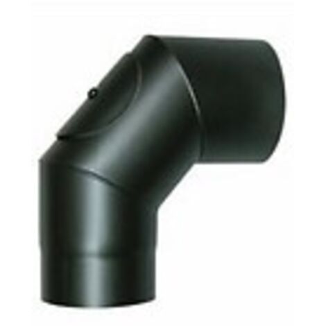 Save gomito 90o orientabile con ispezione   15 cm 150 mm spessore 2 mm