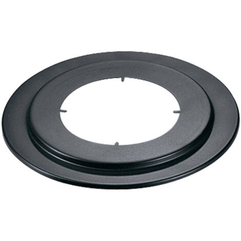Save rosone anello classico 90o spessore 1,2 mm   13 cm 130 mm in acciaio nero