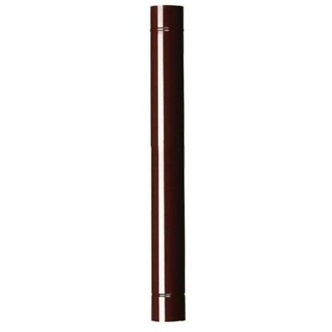 Save TUBO PER STUFA A LEGNA PORCELLANATO CLASSIC Col. Marrone Ø cm. 13x 25 12 PZ
