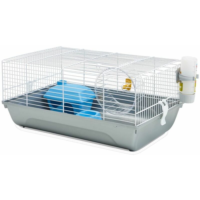 Savic - Cage hamster martha blanc/ass. 46,5x29,5x21cm