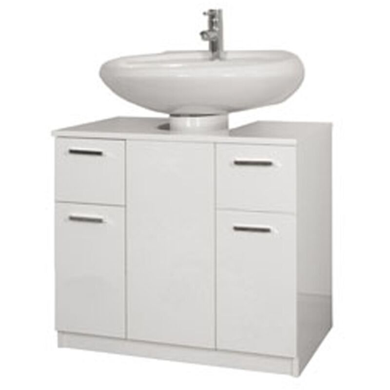 Savini Mobile Sotto Lavabo Copri Colonna Bianco