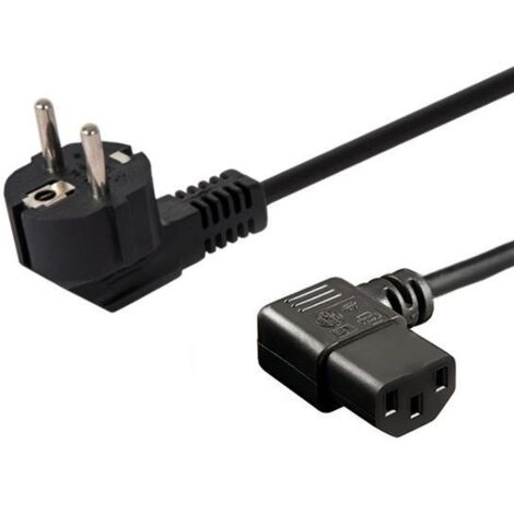 Savio CL-116 - Câble d'alimentation (1,8 m, IEC C13), noir