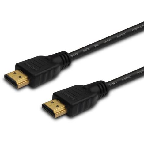 Savio CL-34 câble HDMI 10 m HDMI Type A (Standard) Noir