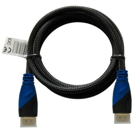 Savio CL-48 cable HDMI 2 m HDMI tipo A (Estándar) Negro, Azul