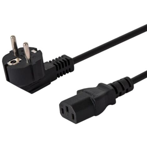 Savio CL-98 cable de transmission Black 1.8 m IEC C13 Plug type E