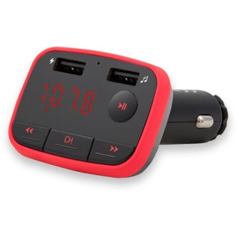 Savio TR-10 Sender FM Bluetooth/USB Schwarz