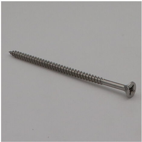 SAVIS/VBA/VIS POUR BOIS ET AGGLOMERE INOX A2 TETE FRAISEE TF POZI 6X120