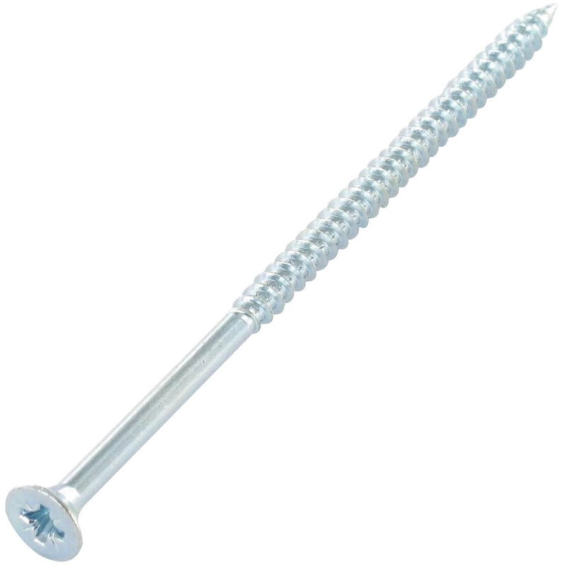 Vba Vis bois agglo Tête fraisée tf Pozi N°2 5X70 Filetage partiel Acier zingué-800 pièces