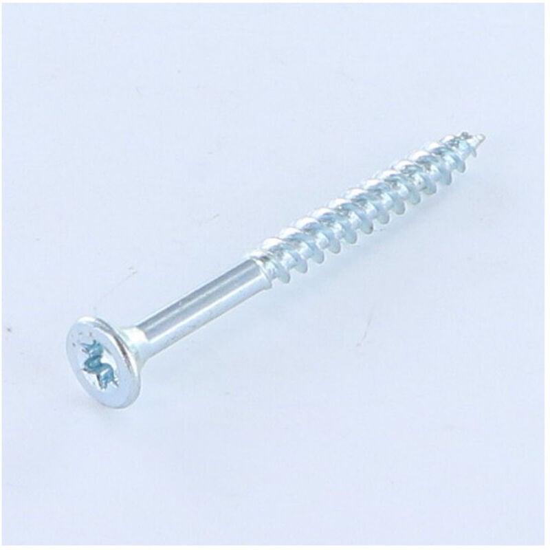 Vba Vis bois agglo Tête fraisée tf torx T20 4X80 Filetée sur 48 Acier zingué-800 pièces