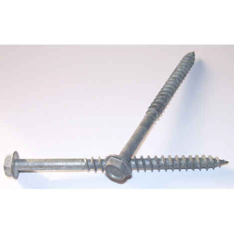 SAVIS/VBA/VIS POUR BOIS ET AGGLOMERE TETE HEXAGONALE TH EMBASE/COLLERETTE 6X120 FILETEE SUR 55 ACIER GALVANISE A CHAUD MECANIQU | Conditionnement: Unitaire
