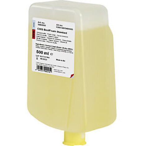 Savon concentré de mousse Slim 12 bouteilles de 500 ml par boîte 5480000