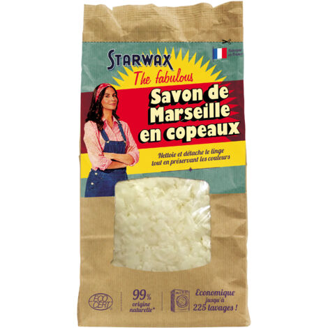 Savon de Marseille en copeaux 750g
STARWAX FABULOUS