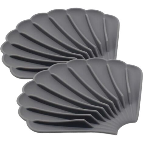 savon en silicone gris lot de 2 bo te savon avec drainage