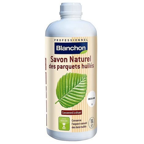 Savon Naturel BLANCHON pour Parquets Huilés 500 m2 par litre Conditionnement: 1 Litre