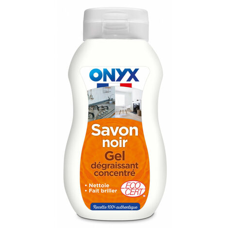 SAVON NOIR GEL DEGRAISSANT CONCENTRE FLACON 500ML