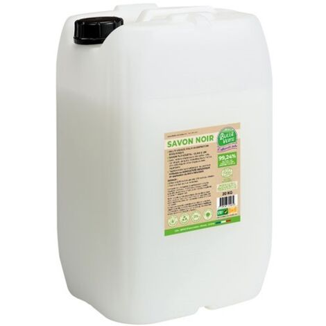 Savon Noir Huile Olive Lin 20kg Nettoyant Multi-surfaces écologique Concentré - Bulle Verte