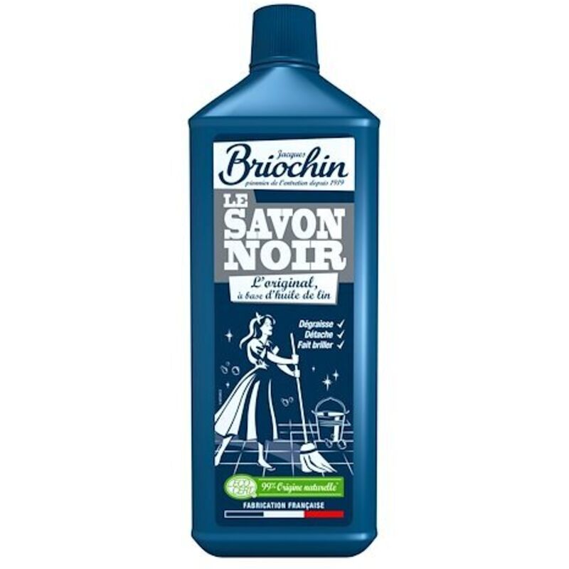 Savon noir liquide Briochin – Flacon 1 L - Lot de 12