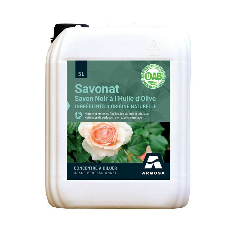 Savon noir savonat à l'huile d'olive - 5 litres