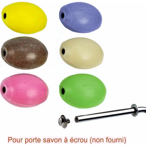 Savon rotatif Provendi parfums variés (lot de 6) - Recharge à écrou