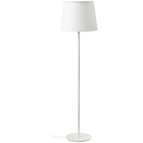 SAVOY Lámpara de pie blanca 20306-85