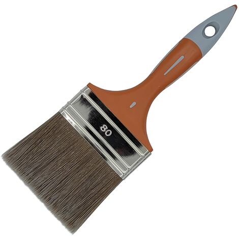 Savy 4504080 - Pennello piatto in materiale impermeabile, 80 mm