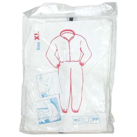 Savy Combinaison de Peintre Taille XL avec Capuche