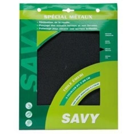 SAVY - Toile émeri moyen par 3 Savy A
