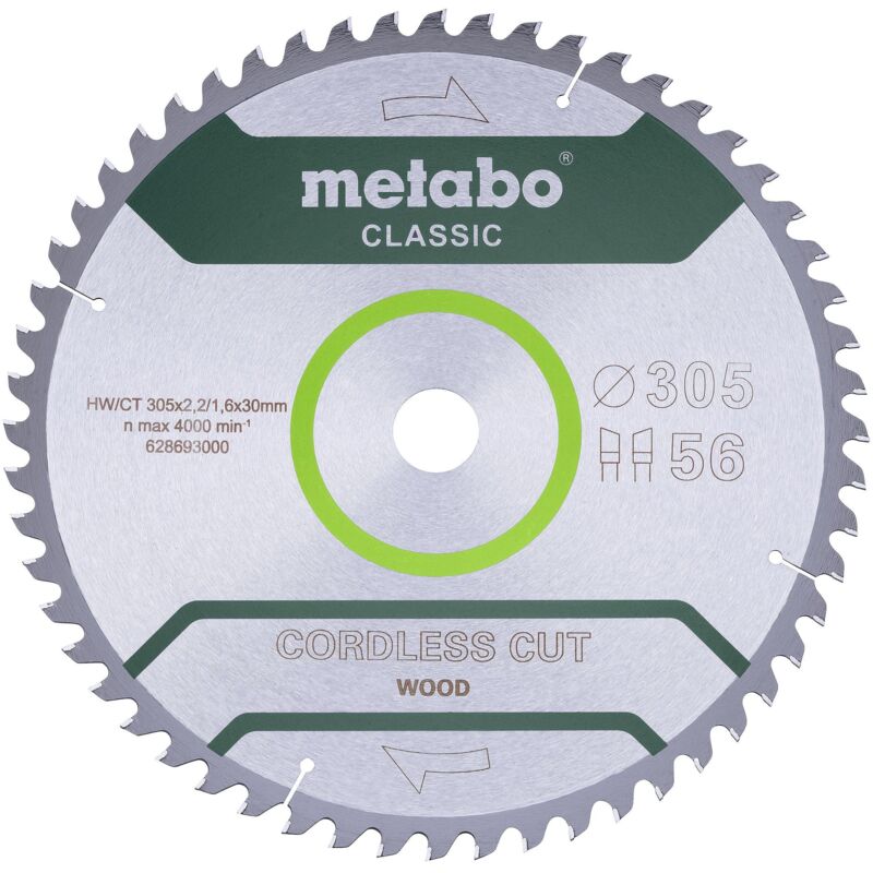 Metabo - cordlesscutclassic 305X30 56 fuseau 5 628693000