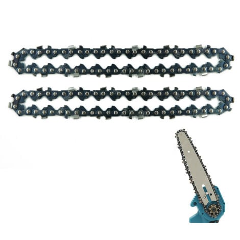 Saw Chains 6", 1/4 Pitch, Chain Gauge 0.043/1.1mm, 37DL Drive Links, for 6" Mini Hand Saw