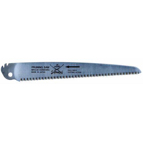 Saw professionnel dans la lame droite Samurai Deluxe MP240MH Lama di ricambio 24 cm.