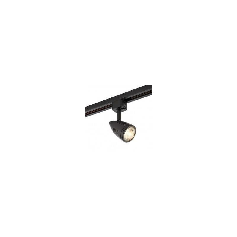 

Saxby Lighting - Saxby Bullett - 1 faro de pista de luz solo negro mate, negro, GU10