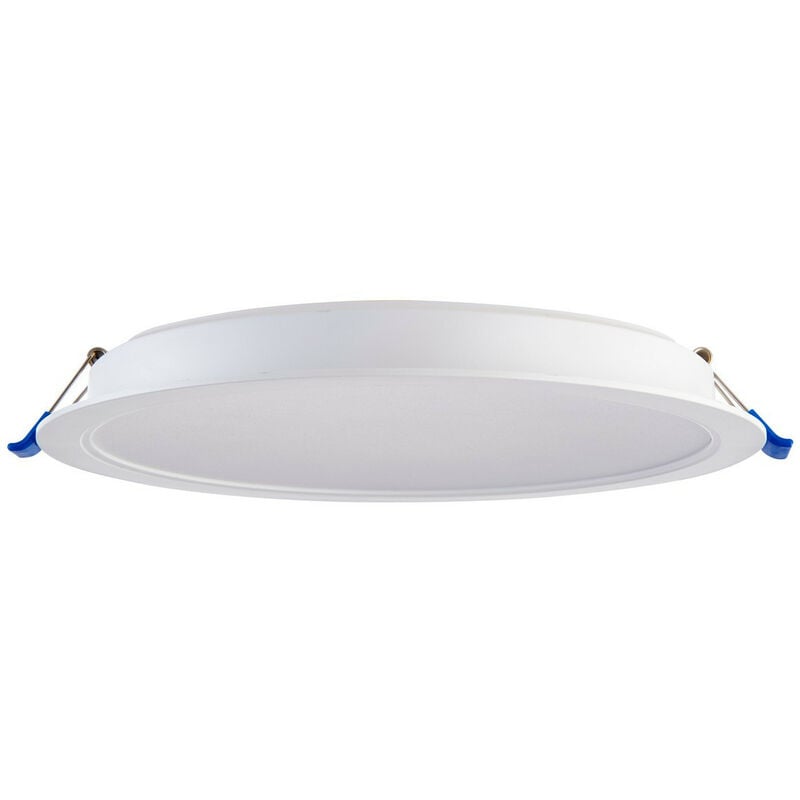 Saxby Circo 24W Recessed Downlight Matt White