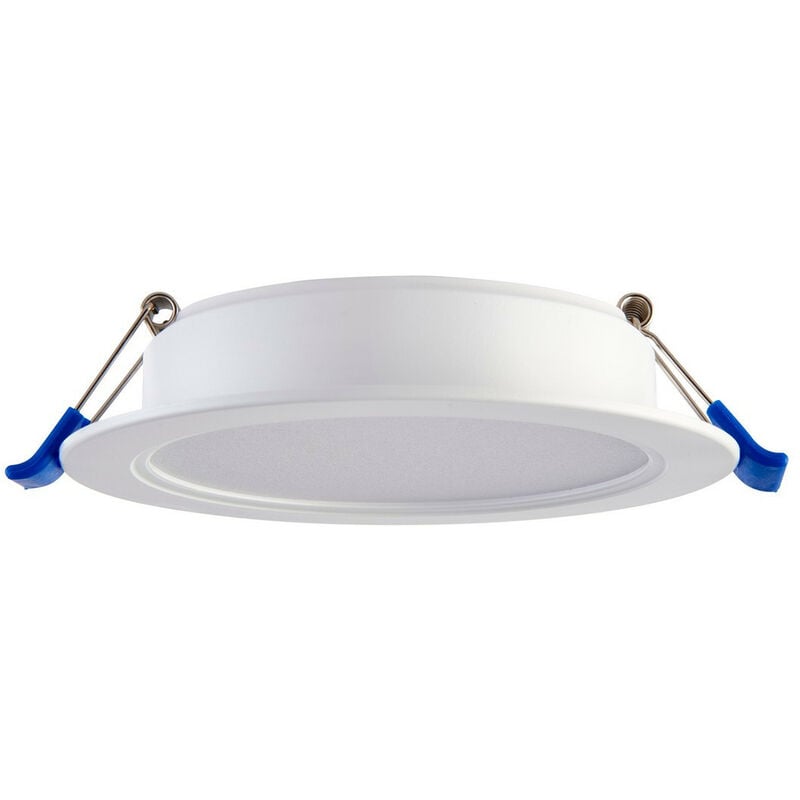 Saxby Circo 9W Recessed Downlight Matt White