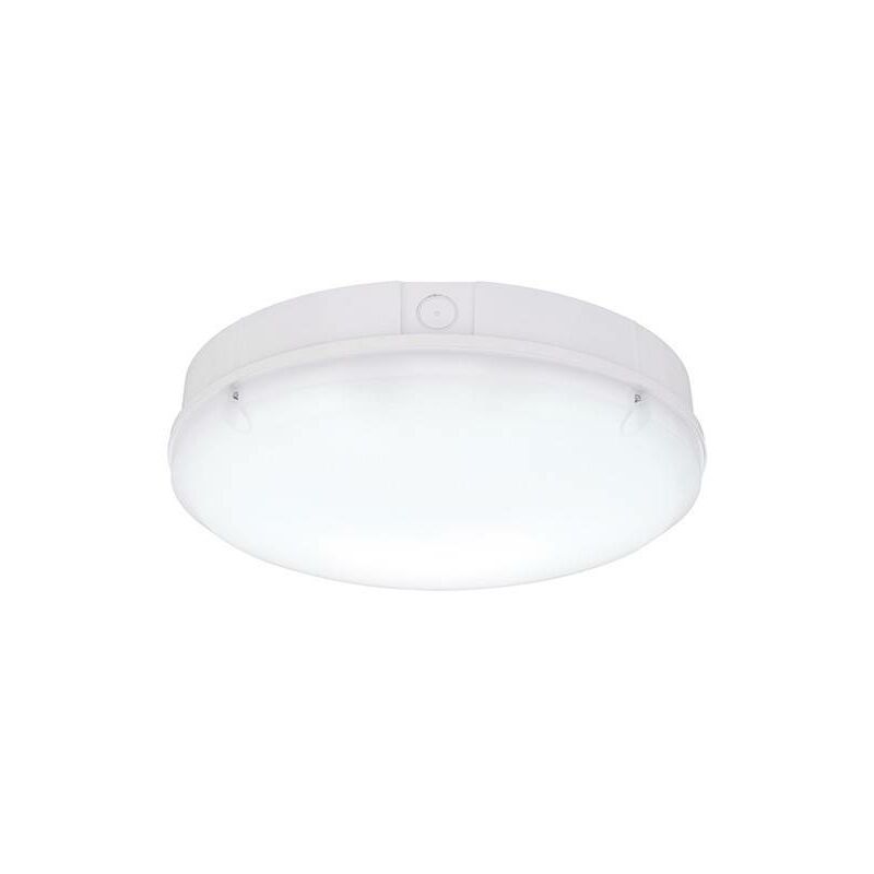 Saxby Forca Cct - Integrated led Outdoor Emergency Flush Light Gloss White, Opal IP65