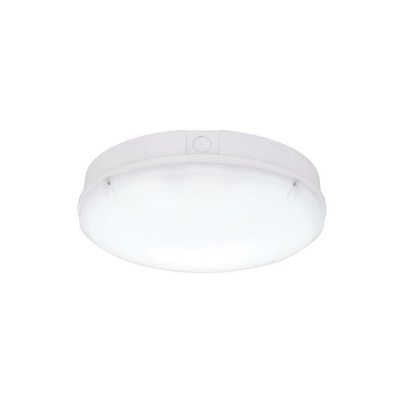 

Saxby Lighting - Saxby Forca Cct - Luz empotrada LED integrada para exteriores de emergencia y atenuación escalonada, blanco brillante, ópalo IP65