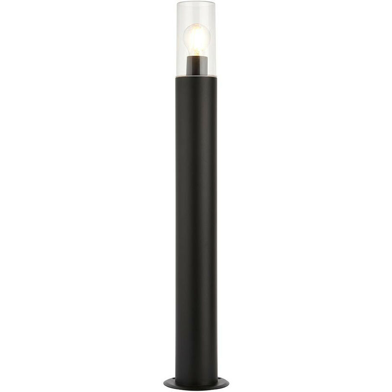 Saxby Hayden Outdoor Bollard Light Anthracite Grey IP44