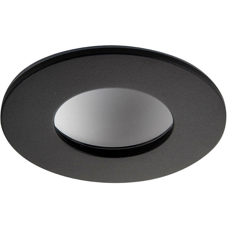 Saxby Lighting - Saxby Orbitalpro Downlight Encastrable 4CCT 9W Peinture Noir Mat IP65