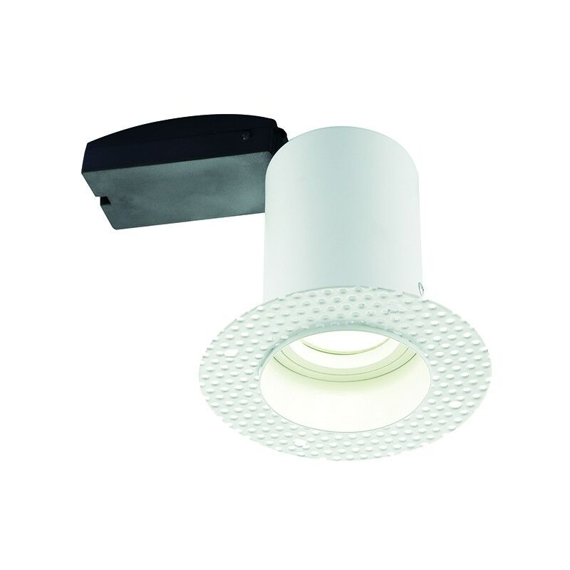 Image of Saxby Lighting - Saxby Ravel - Downlight da incasso trimless 50W vernice bianca opaca