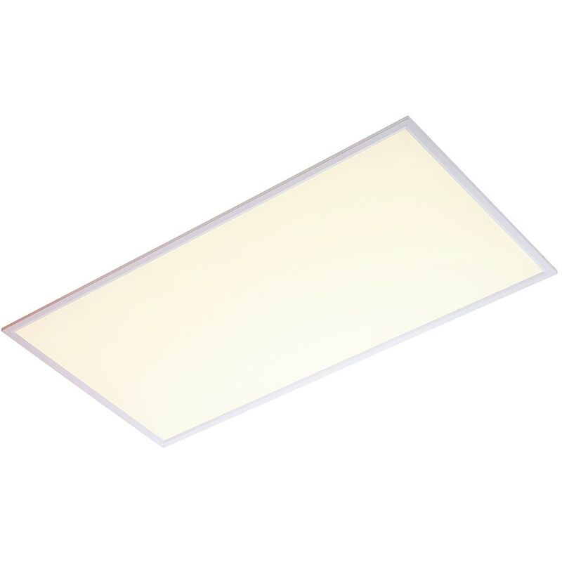 Saxby Stratus - Recessed Panel Light 50W White Paint