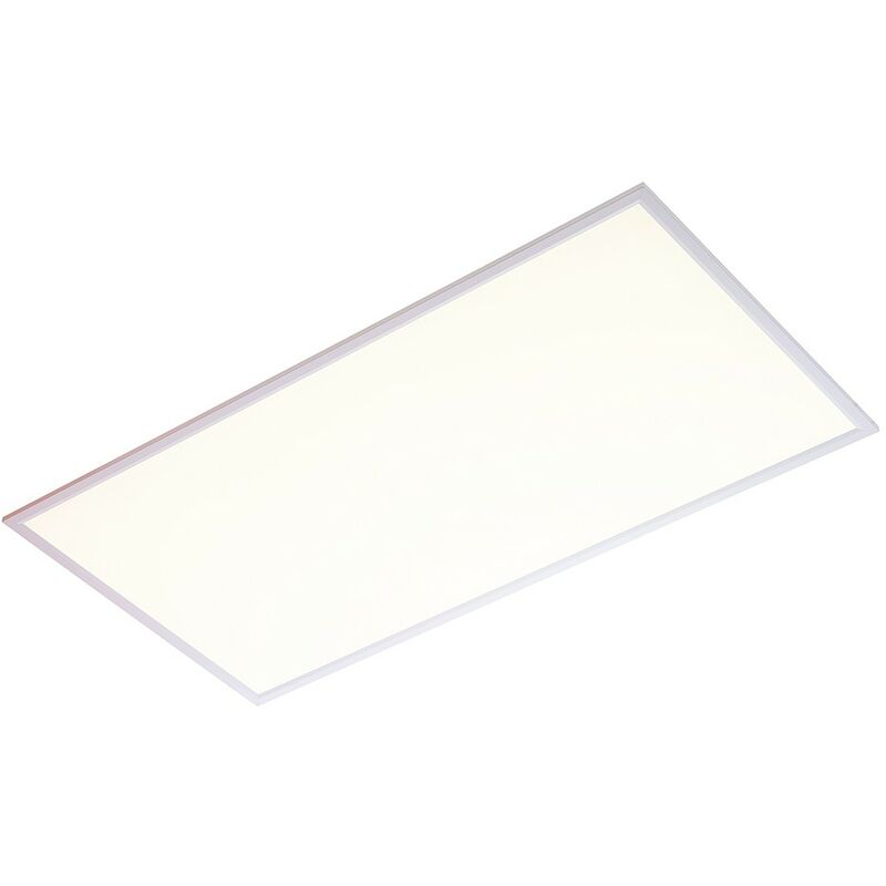 Saxby Stratus - Recessed Panel Light 50W White Paint