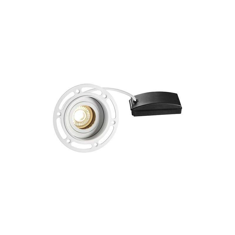 Saxby Trimless Downlight - Downlight encastré LED sans garniture blanc mat