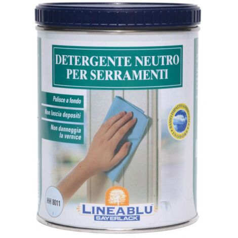 Sayerlack Detergente Neutro per Serramenti in Legno 750 ml - Pulisce Senza Residui
