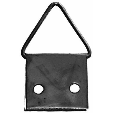 SB Bilderklappösen 31 x 22 mm vermessingt, Inhlat: 5 Stück