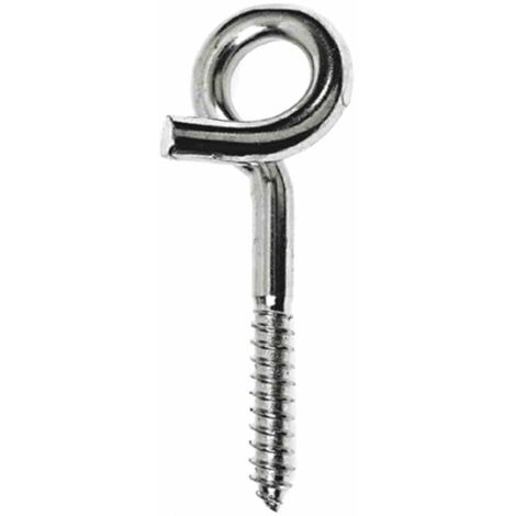 MejaRizon Schraubhaken M6-80mm 6-tlg - Edelstahl Deckenhaken Für Hängematten & Markisen