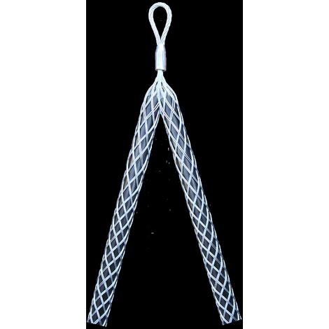 SB215SDG Tire-câble simple boucle 2 tresses SD 15 à 25 mm acier galvanisé
