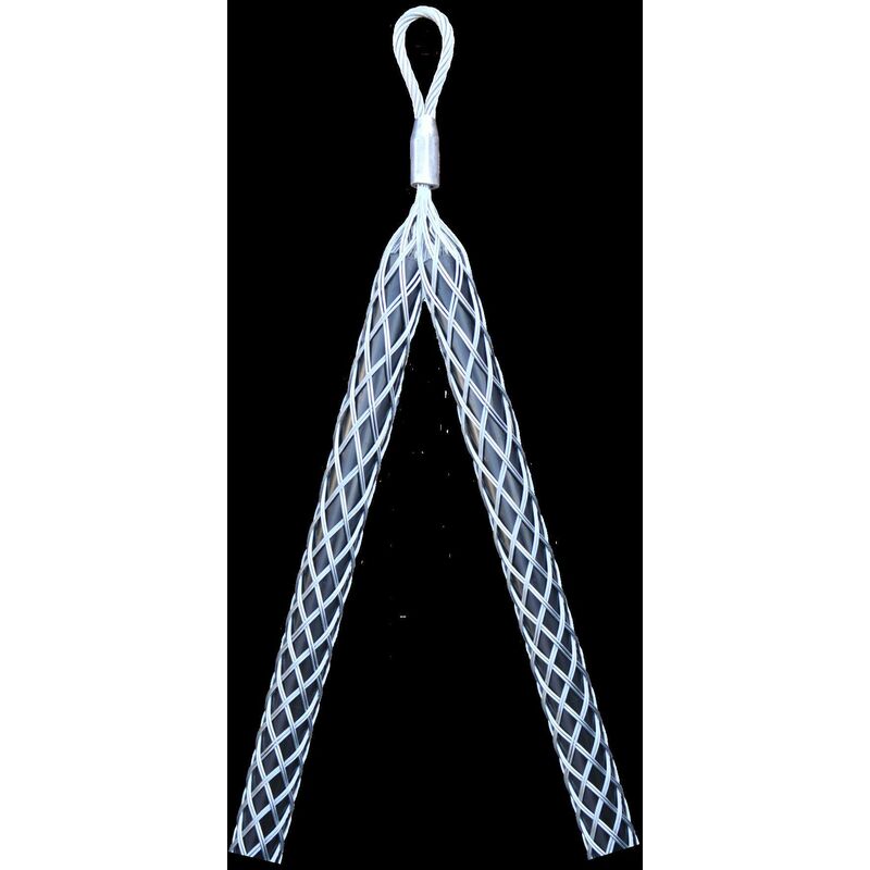 Milnov - SB225SDG Tire-câble simple boucle 2 tresses sd 25 à 45 mm acier galvanisé