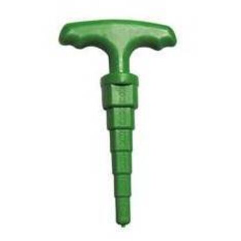 Sbavatore calibratore universale in pvc verde per tubo multistrato
