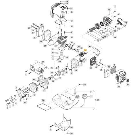 SBC 242 STIGA petrol scythe carburateur 118804008/0 ORIGINAL