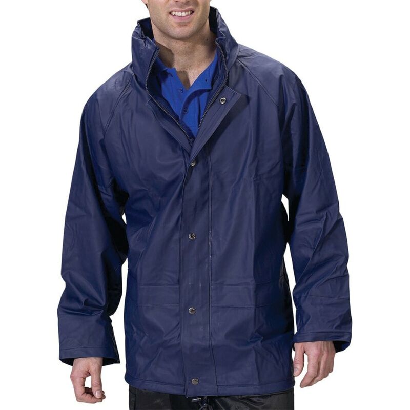 Beeswift B Dri Soft-feel Rainsuit Jacket Navy Large